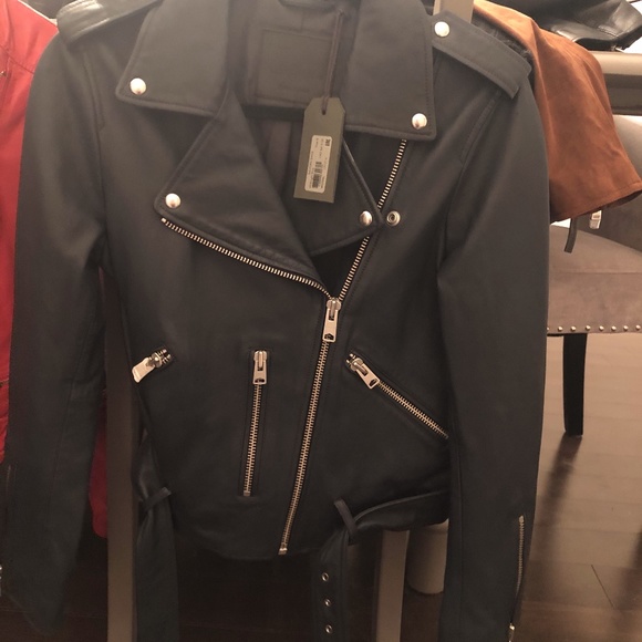 All Saints Jackets & Blazers - Ladies All Saints Leather Jacket